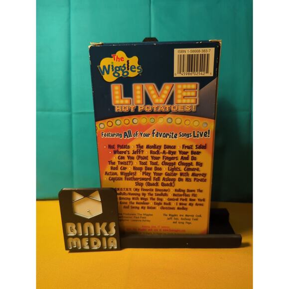 The Wiggles LIVE Hot Potatoes! VHS Tape HIT Entertainment 2004 - Picture 2 of 9
